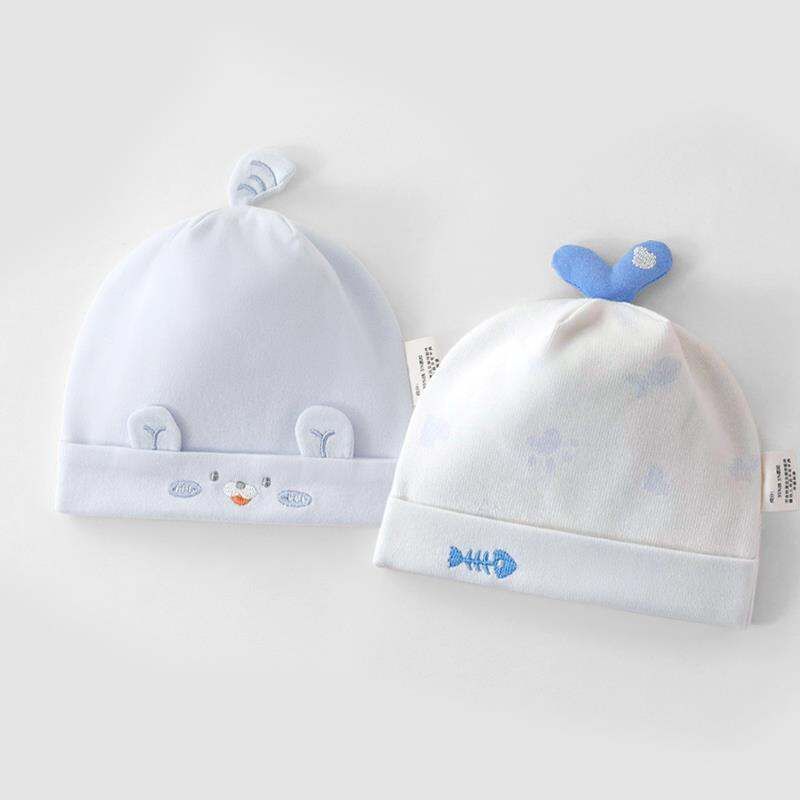 หมวกเด็กแรกเกิด มีให้เลือก 2 สี 👶🧢